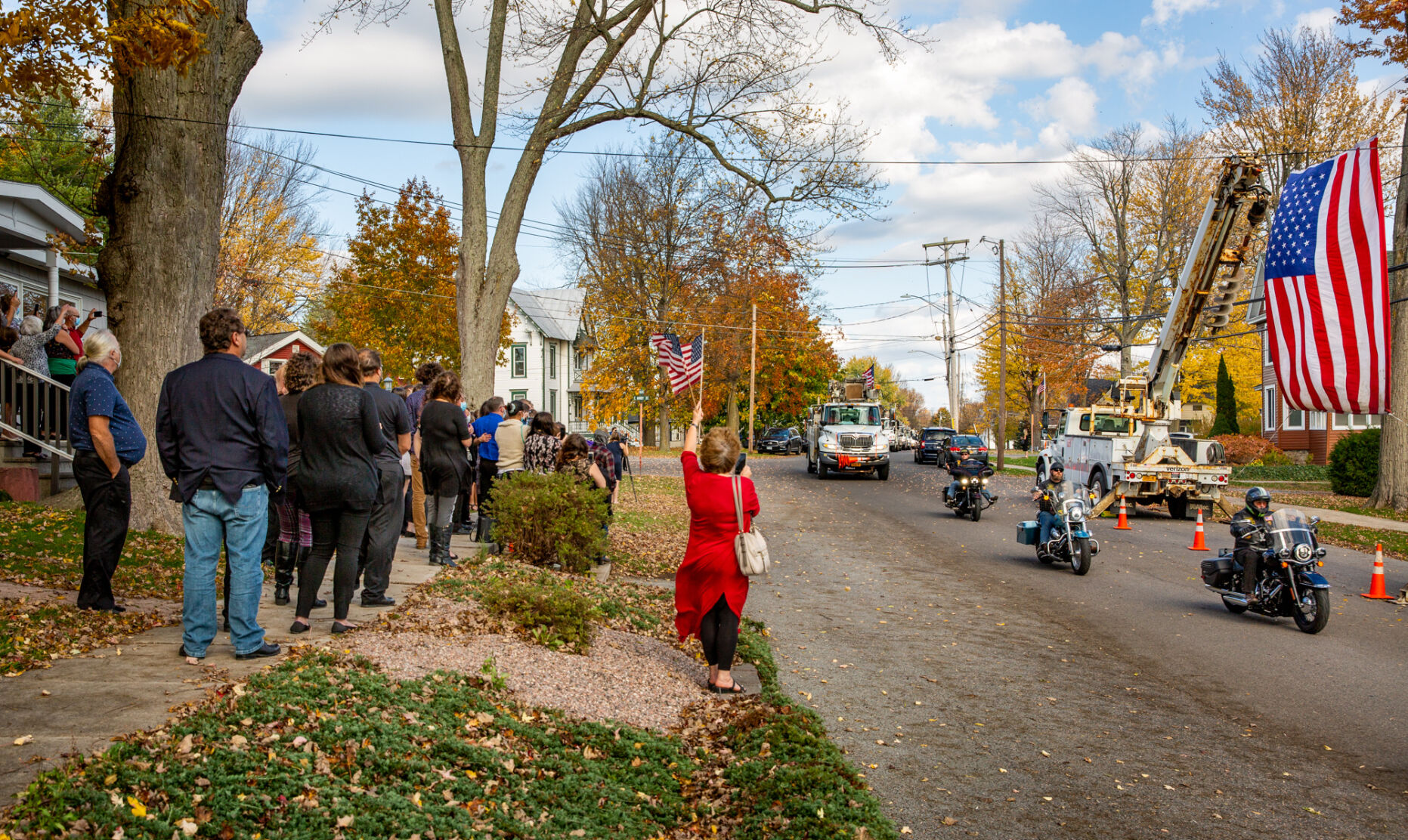 Tribute for Verizon worker killed on job